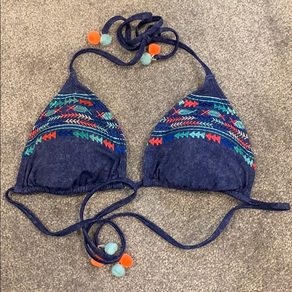 Patterned Bikini top